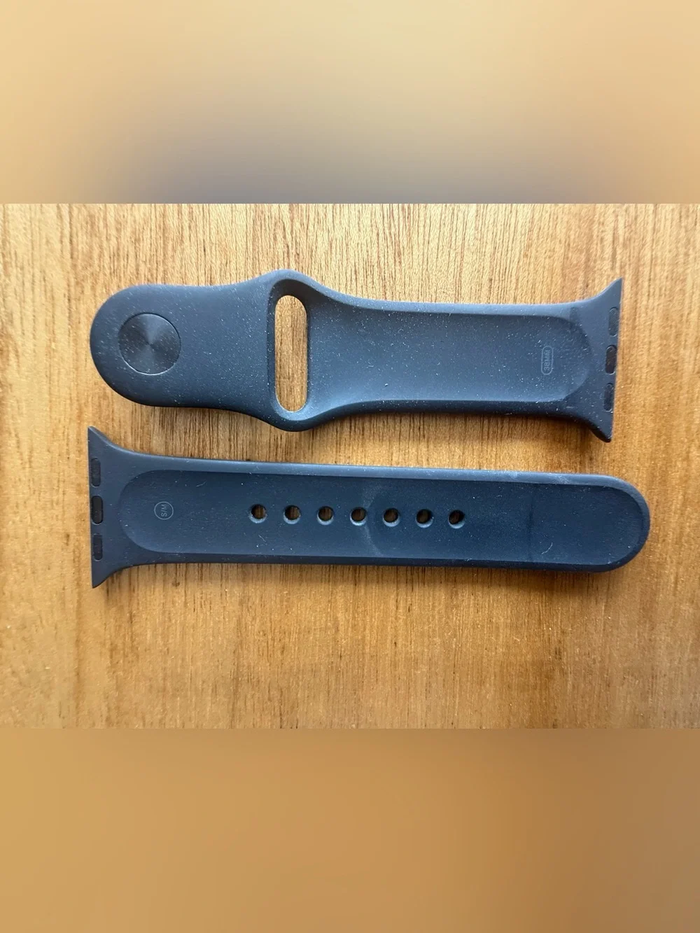 Apple Black Silicone Smartwatch Band for Apple Watch